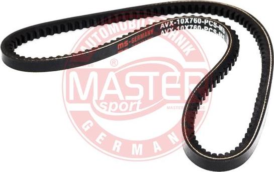 MASTER-SPORT AVX-10X760-PCS-MS - Curea transmisie - allinparts.ro