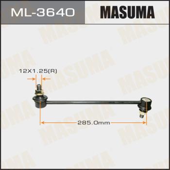 MASUMA ML-3640 - Brat / bieleta suspensie, stabilizator allinparts.ro