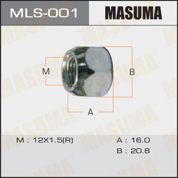 MASUMA MLS-001 - Piulita roata allinparts.ro