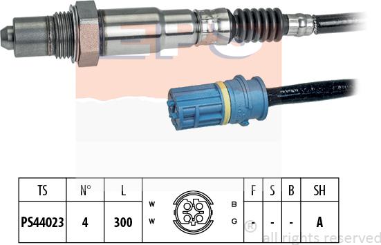 MDR EPS-1998 327 - Sonda Lambda - allinparts.ro