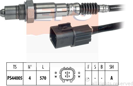 MDR EPS-1998 260 - Sonda Lambda allinparts.ro