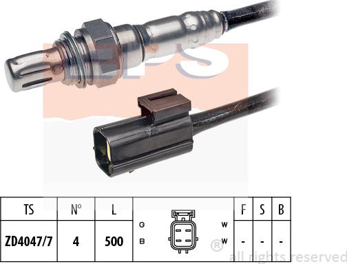 MDR EPS-1997 203 - Sonda Lambda allinparts.ro