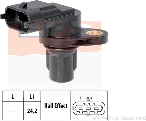 MDR EPS-1953 556 - Senzor,pozitie ax cu came allinparts.ro