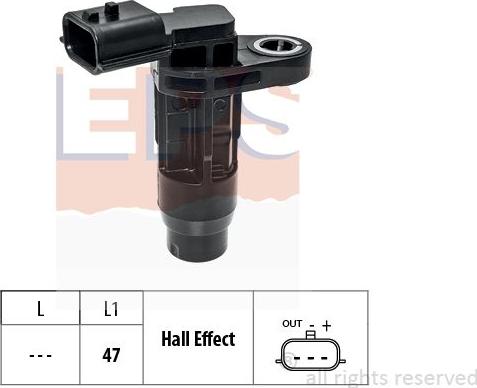 MDR EPS-1953 768 - Senzor impulsuri, arbore cotit - allinparts.ro