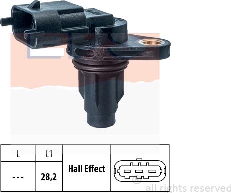 MDR EPS-1953 700 - Senzor,pozitie ax cu came allinparts.ro