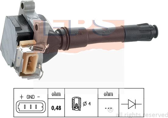MDR EPS-1970 412 - Bobina de inductie - allinparts.ro