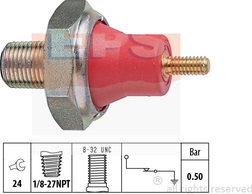 MDR EPS-1800 031 - Senzor,presiune ulei - allinparts.ro