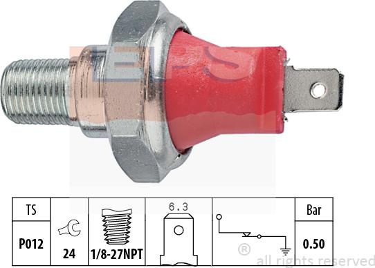 MDR EPS-1800 027 - Senzor,presiune ulei allinparts.ro