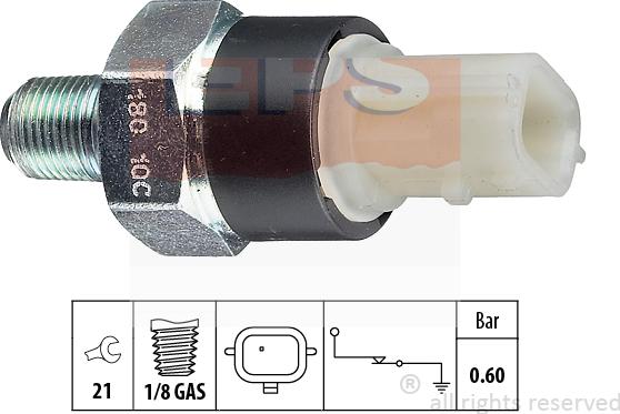 MDR EPS-1800 180 - Senzor,presiune ulei - allinparts.ro