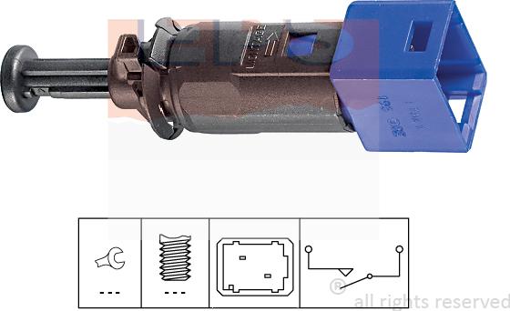 MDR EPS-1810 195 - Comutator, actionare ambreiaj (comanda motor) - allinparts.ro