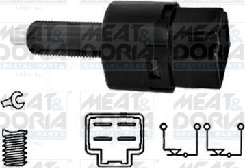 Meat & Doria 35063 - Comutator lumini frana allinparts.ro