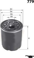 Mecafilter ELH4531 - Filtru ulei - allinparts.ro