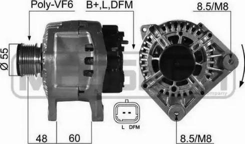 Messmer 210394 - Generator / Alternator - allinparts.ro