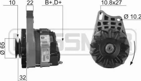 Messmer 210225 - Generator / Alternator allinparts.ro