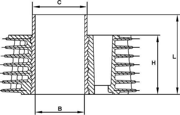 METAL LEVE C9201 - Camasa cilindru - allinparts.ro