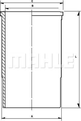 METAL LEVE C9742 - Camasa cilindru - allinparts.ro
