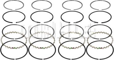 METAL LEVE CA.2297 - Set segmenti piston - allinparts.ro