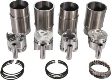 METAL LEVE K1632 - Set raparatii, piston / bucsa cursa cilindru allinparts.ro