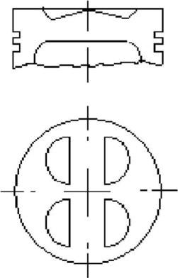 METAL LEVE P1516 - Piston - allinparts.ro