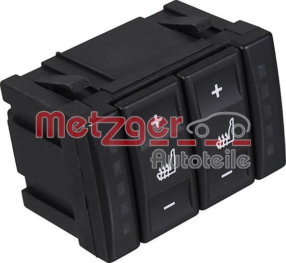 Metzger 09161216 - Comutator,incalzire scaune allinparts.ro