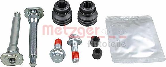 Metzger 113-0034X - Set bucsi de ghidaj, etrier frana allinparts.ro