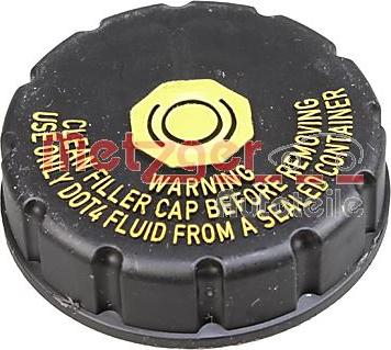 Metzger 2141016 - Buson,rezervor lichid de frana allinparts.ro