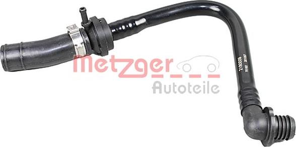 Metzger 2180009 - Furtun vacuum, servofrana allinparts.ro