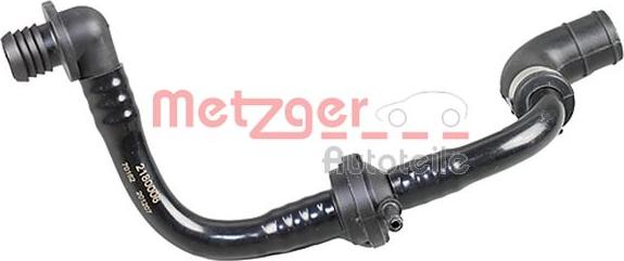 Metzger 2180006 - Furtun vacuum, servofrana allinparts.ro