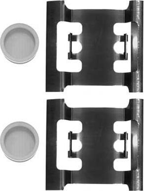 MGA A92 - Set accesorii, placute frana allinparts.ro