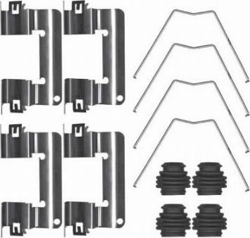 MGA A460 - Set accesorii, placute frana - allinparts.ro