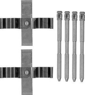 MGA A417 - Set accesorii, placute frana - allinparts.ro