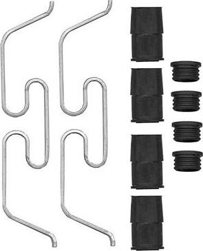 MGA A438 - Set accesorii, placute frana allinparts.ro