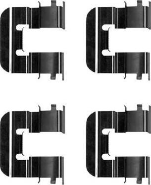 MGA A432 - Set accesorii, placute frana - allinparts.ro