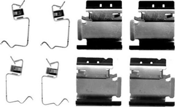 MGA A199 - Set accesorii, placute frana - allinparts.ro