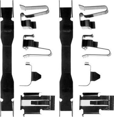 MGA A110 - Set accesorii, placute frana allinparts.ro
