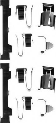 MGA A131 - Set accesorii, placute frana - allinparts.ro