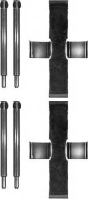 MGA A123 - Set accesorii, placute frana - allinparts.ro