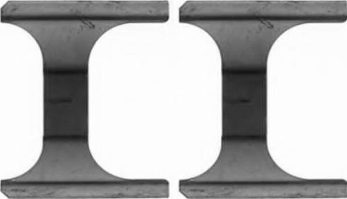 MGA A31 - Set accesorii, placute frana - allinparts.ro