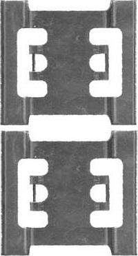 MGA A268 - Set accesorii, placute frana - allinparts.ro