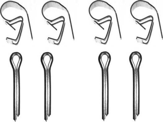 MGA A73 - Set accesorii, placute frana allinparts.ro