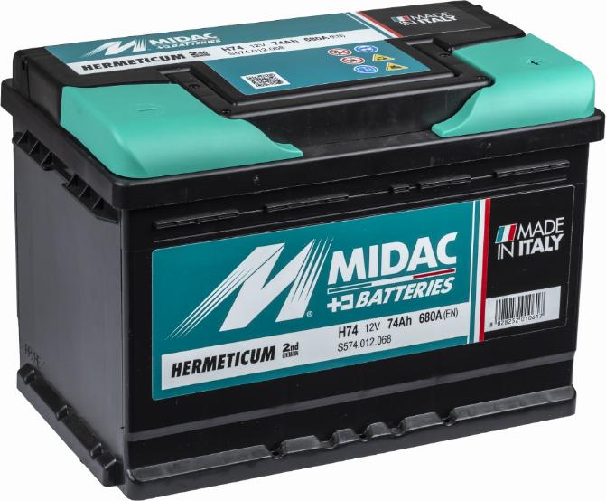 MIDAC H74 - Baterie de pornire allinparts.ro