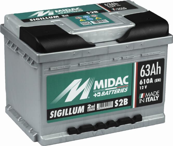 MIDAC S2B - Baterie de pornire allinparts.ro