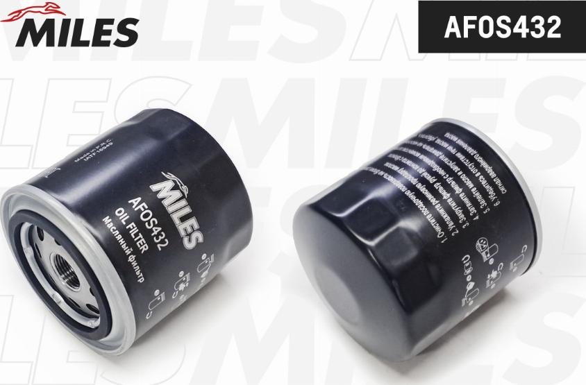 Miles AFOS432 - Filtru ulei allinparts.ro
