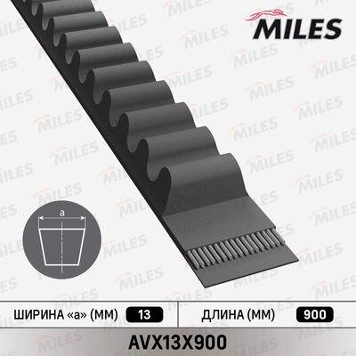 Miles AVX13X900 - Curea transmisie allinparts.ro
