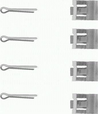 Mintex MBA959 - Set accesorii, placute frana allinparts.ro