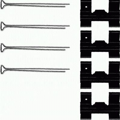 Mintex MBA951 - Set accesorii, placute frana allinparts.ro
