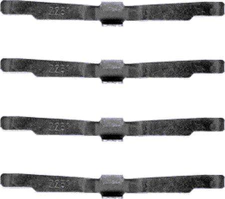 Mintex MBA986 - Set accesorii, placute frana allinparts.ro