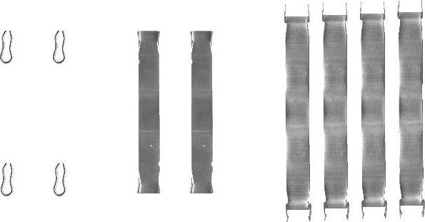 Mintex MBA937 - Set accesorii, placute frana allinparts.ro