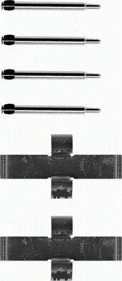 Mintex MBA924 - Set accesorii, placute frana - allinparts.ro