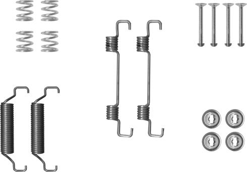 Mintex MBA52 - Set accesorii, saboti frana parcare allinparts.ro